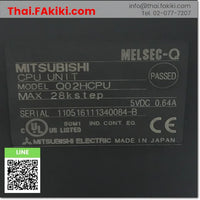(C)Used, Q02HCPU CPU Unit, Central Processing Unit Specifications -, MITSUBISHI 