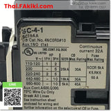 (C)Used, SC-4-1 Electromagnetic Contactor, แมกเนติกคอนแทคเตอร์ สเปค AC200V 1a, FUJI