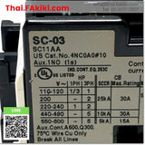 (C)Used, SC-03 Magnetic Contactor, แมกเนติก คอนแทคเตอร์ สเปค AC200-220V 1a, FUJI