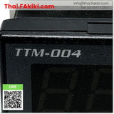 (C)Used, TTM-004-2-R-A Digital Temperature Controllers, เครื่องควบคุมอุณหภูมิ สเปค AC100-240V, TOHO
