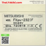 (D)Used*, FX2N-232IF MELSEC-F Series RS-232C Special Block For Communication, บล็อกพิเศษสำหรับระบบสื่อสาร RS-232C ซีรีส์ MELSEC-F สเปค Ver1.0, MITSUBISHI