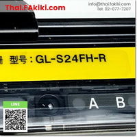 (C)Used, GL-S24FH Safety Light Curtain, เซนเซอร์ม่านแสงนิรภัย สเปค DC24V 24beam axes, KEYENCE