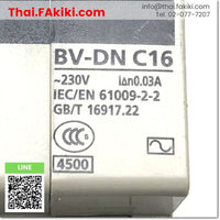 (D)Used*, BV-DN Circuit Breaker, เบรกเกอร์ลูกย่อย สเปค 2P 16A, MITSUBISHI