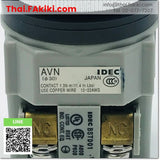 (D)Used*, AVN311NR Push Button Switch, สวิตช์ปุ่มกด สเปค Φ30 1a1b, IDEC