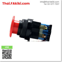 (C)Used, AR30V2R-11R Emergency stop switch, สวิทช์ปุ่มกดฉุกเฉิน สเปค φ30 1a 1b, FUJI