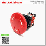 (C)Used, AR30V1R-01R Emergency stop switch, สวิทช์ปุ่มกดฉุกเฉิน สเปค φ30 1b, FUJI