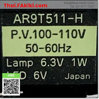 (C)Used, DR22D0L-H3A Indicating Lamp, ไฟแสดงสถานะ สเปค φ22 AC100V, FUJI