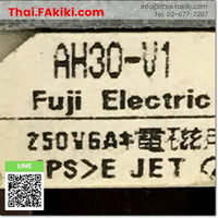 (D)Used*, AH30-V1 Emergency stop switch, สวิทช์ปุ่มกดฉุกเฉิน สเปค φ30 Red, FUJI