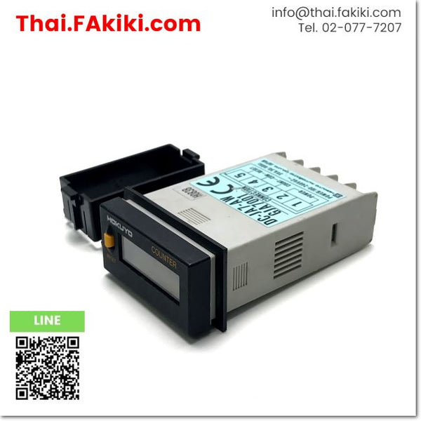 (D)Used*, DC-JA7-AW electronic counter, เคาน์เตอร์อิเล็กทรอนิกส์, เครื่องนับจำนวนสัญญาณอิเล็กทรอนิกส์ สเปค AC100-240V, HOKUYO