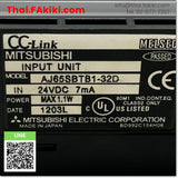 (D)Used*, AJ65SBTB1-32D CC-Link System Compact Type Remote I/O Module, โมดูล I/O ระยะไกลระบบ CC-Link สเปค DC24V 32Points, MITSUBISHI