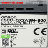 (C)Used, E5CC-CX2ASM-800 Digital Temperature Controllers, เครื่องควบคุมอุณหภูมิ สเปค AC100-240V ver1.1, OMRON