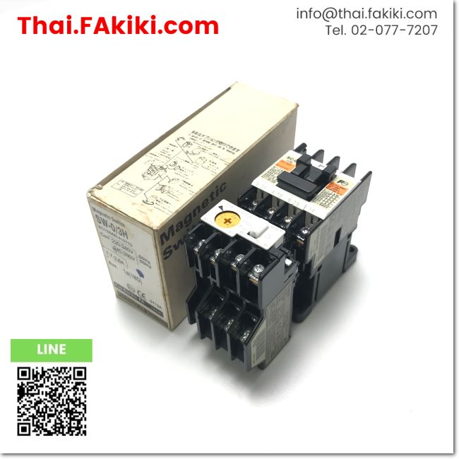 (C)Used, SW-03/3H Electromagnetic Switch, สวิตซ์แม่เหล็กไฟฟ้า สเปค AC2 ...