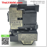 (C)Used, SW-03/3H Electromagnetic Switch, สวิตซ์แม่เหล็กไฟฟ้า สเปค AC200V 1a 1.7-2.6A, FUJI ELECTRIC