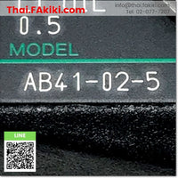 (D)Used*, AB41-02-5-000BS-AC110V solenoid valve, โซลินอยด์วาล์ว สเปค AC110V RC1/4  ø4, CKD