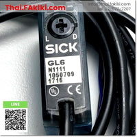 (C)Used, GL6-N1112 Photoelectronic Sensor, โฟโต้อิเล็กทริค เซ็นเซอร์ สเปค 1.8m, SICK