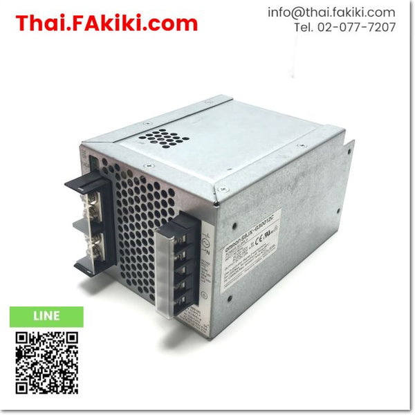 (D)Used*, S8JX-G30012C Switching Power Supply, แหล่งจ่ายไฟแบบสวิตชิ่ง สเปค DC12V 27A, OMRON
