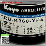 (C)Used, TRD-K360-YPS ENCODER, เอ็นโค้ดเดอร์ สเปค DC12-24V 360P/R, KOYO