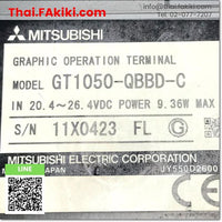 (C)Used, GT1050-QBBD-C Graphic Operation Terminal, GOT, หน้าจอแสดงผล GOT สเปค DC24V,5.7inch, MITSUBISHI