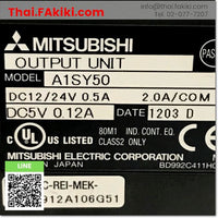 (C)Used, A1SY50 Transistor Output Module, เอ้าท์พุทโมดูล สเปค 16points, MITSUBISHI