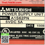 (D)Used*, A1S62PN Power Supply, พาวเวอร์ซัพพลาย สเปค AC100-240V, MITSUBISHI