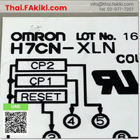 (C)Used, H7CN-XLN Electronic Counters, LED เคาน์เตอร์แบบตั้งค่าล่วงหน้าระบบอิเล็กทรอนิกส์ สเปค AC100-240V DIN48×48, OMRON