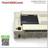 (D)Used*, FX3U-64MR/ES-A PLC Main Module, พีแอลซียูนิตหลัก สเปค AC100-240V, MITSUBISHI