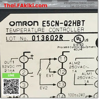 (D)Used*, E5CN-Q2HBT Digital Temperature Controllers, เครื่องควบคุมอุณหภูมิ สเปค AC100-240V, OMRON