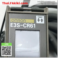 (C)Used, E3S-CR61 Photoelectronic Sensor, โฟโต้อิเล็กทริค เซ็นเซอร์ สเปค 1.9m, OMRON