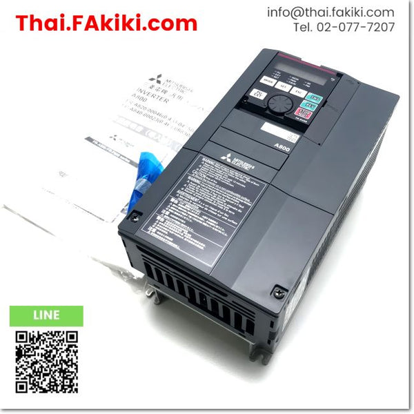 (C)Used, FR-A820-3.7K-1 inverter, อินเวอร์เตอร์ สเปค 3PH AC200V, MITSUBISHI