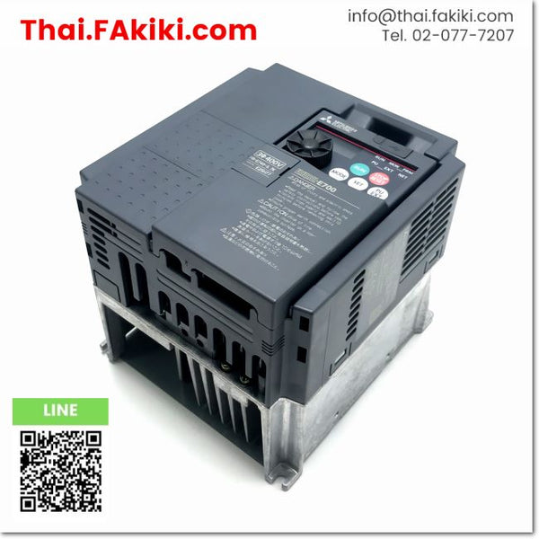 (C)Used, FR-E740-3.7K Inverter, อินเวอร์เตอร์ สเปค 3PH AC400V, MITSUBISHI