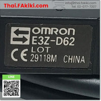 (D)Used*, E3Z-D62 Photoelectronic Sensor, โฟโต้อิเล็กทริค เซ็นเซอร์ สเปค 1.2m, OMRON