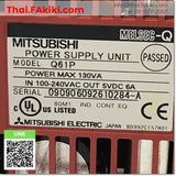 (C)Used, Q61P Power Supply, พาวเวอร์ซัพพลาย สเปค AC100-240V, MITSUBISHI
