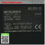 (D)Used*, QX40 DC Input Module, การ์ดอินพุต สเปค 16points, MITSUBISHI