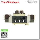 (C)Used, SY5260-5LZ-C6 solenoid valve, โซลินอยด์วาล์ว สเปค DC24V Φ6 ,5Port, SMC