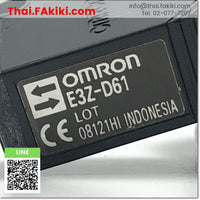 (C)Used, E3Z-D61 Photoelectronic Sensor, โฟโต้อิเล็กทริค เซ็นเซอร์ สเปค 1.8 m, OMRON