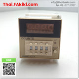 (B)Unused*, H7CN-XLN Electronic Counters, LED electronic preset counter, specs AC100-240V DIN48×48, OMRON 