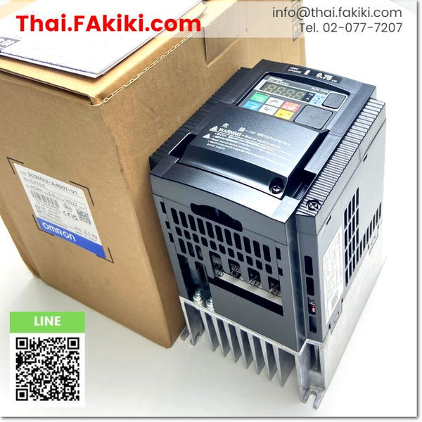 (A)Unused, 3G3MX2-A4007-V1 Inverter, อินเวอร์เตอร์ สเปค 3PH AC400V 0.75kW, OMRON