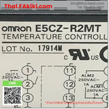 (C)Used, E5CZ-R2MT Temperature controller, เครื่องควบคุมอุณหภูมิ สเปค AC100-240V, OMRON