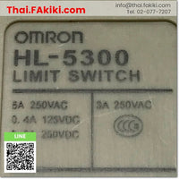 (C)Used, HL-5300 Limit Switch, ลิมิตสวิตช์ สเปค -, OMRON