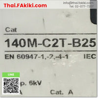 (C)Used, 140M-C2T-B25 Circuit Breaker, เบรกเกอร์ลูกย่อย สเปค 3P 1.6-2.5A, ALLEN-BRADLEY