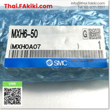 (A)Unused, MXH6-50 Compact slide, ชุดสไลด์ขนาดกะทัดรัด สเปค Tube inner diameter 6mm,Cylinder stroke 50mm, SMC