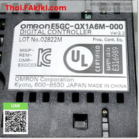 (A)Unused, E5GC-QX1A6M-000 Digital Temperature Controllers, เครื่องควบคุมอุณหภูมิ สเปค AC100-240V Ver2.2, OMRON