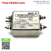 (C)Used, ZAC2210-00U Noise filter, ตัวกรองสัญญาณรบกวน สเปค AC250V 10A, TDK