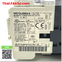 (C)Used, S-N11 Electromagnetic Contactor, แมกเนติกคอนแทคเตอร์ สเปค AC220V 1a, MITSUBISHI