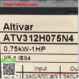 (C)Used, ATV312H075N4 Speed drive, ไดรฟ์ความเร็ว สเปค AC380-500V  0.75kW, SCHNEIDER