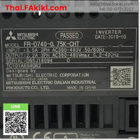 Junk, FR-D740-0.75K-CHT Inverter, อินเวอร์เตอร์ สเปค 3PH AC400V, MITSUBISHI