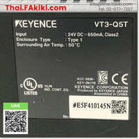 (D)Used*, VT3-Q5T touch panel, touch panel specs DC24V, KEYENCE 