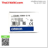 (C)Used, E3JM-10M4-G-N Photoelectronic Sensor, โฟโต้อิเล็กทริค เซ็นเซอร์ สเปค AC24-240V, OMRON