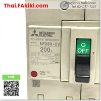 Junk, NF250-CV No-Fuse Breaker, No-Fuse Breaker, Specification 3P 200A, MITSUBISHI 