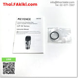 (A)Unused, GP-M010 Pressure Sensors, ตัวควบคุมความดัน สเปค 1MPa, KEYENCE